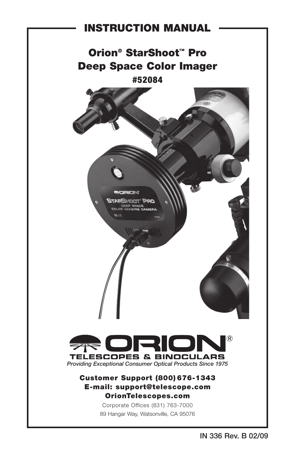 Orion 52084 User Manual | 56 pages