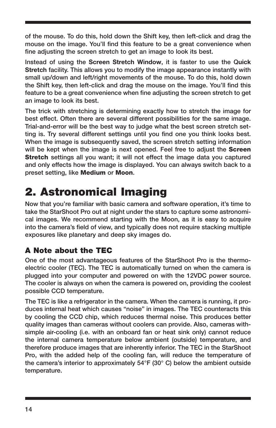 Astronomical imaging | Orion 52084 User Manual | Page 14 / 56