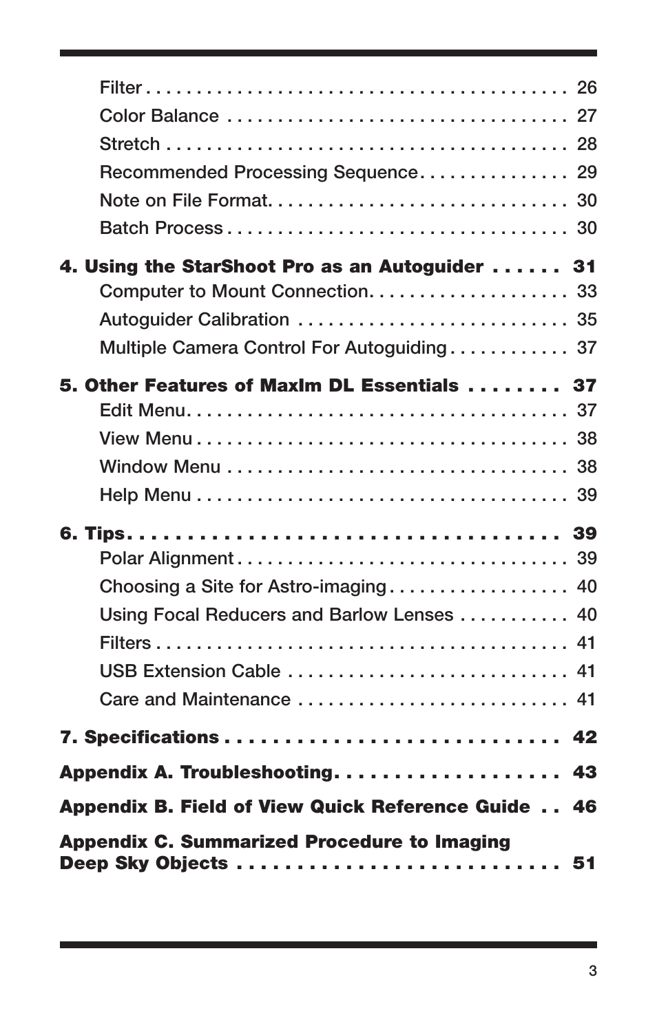 Orion 52084 User Manual | Page 3 / 56