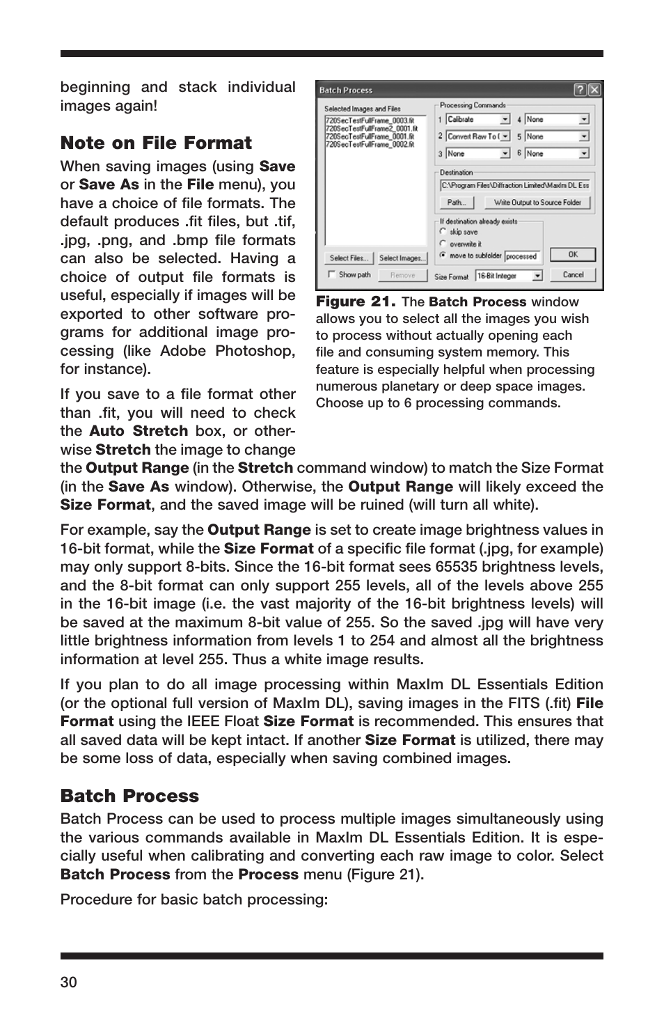 Batch process | Orion 52084 User Manual | Page 30 / 56