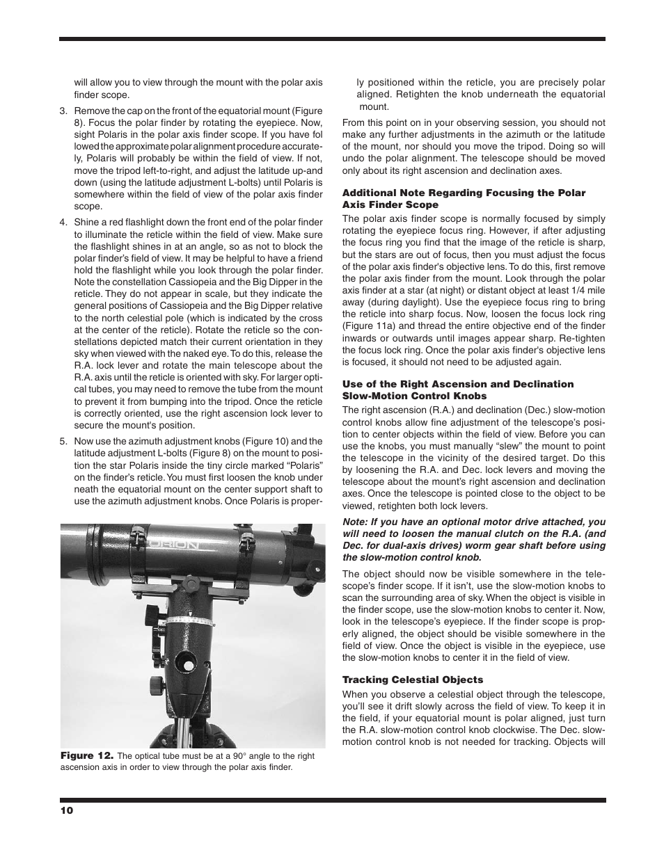 Orion SKYVIEW 9884 User Manual | Page 10 / 18