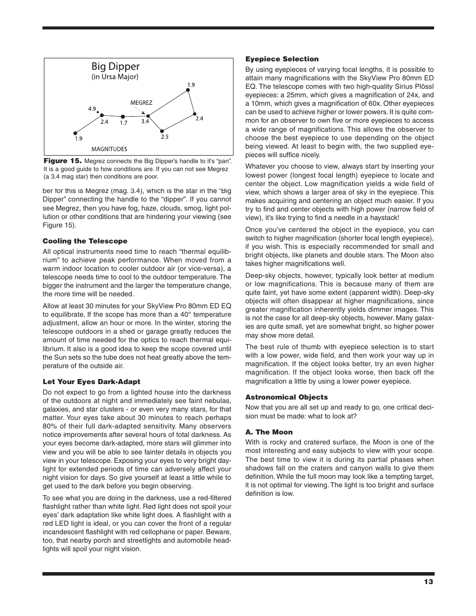 Orion SKYVIEW 9884 User Manual | Page 13 / 18