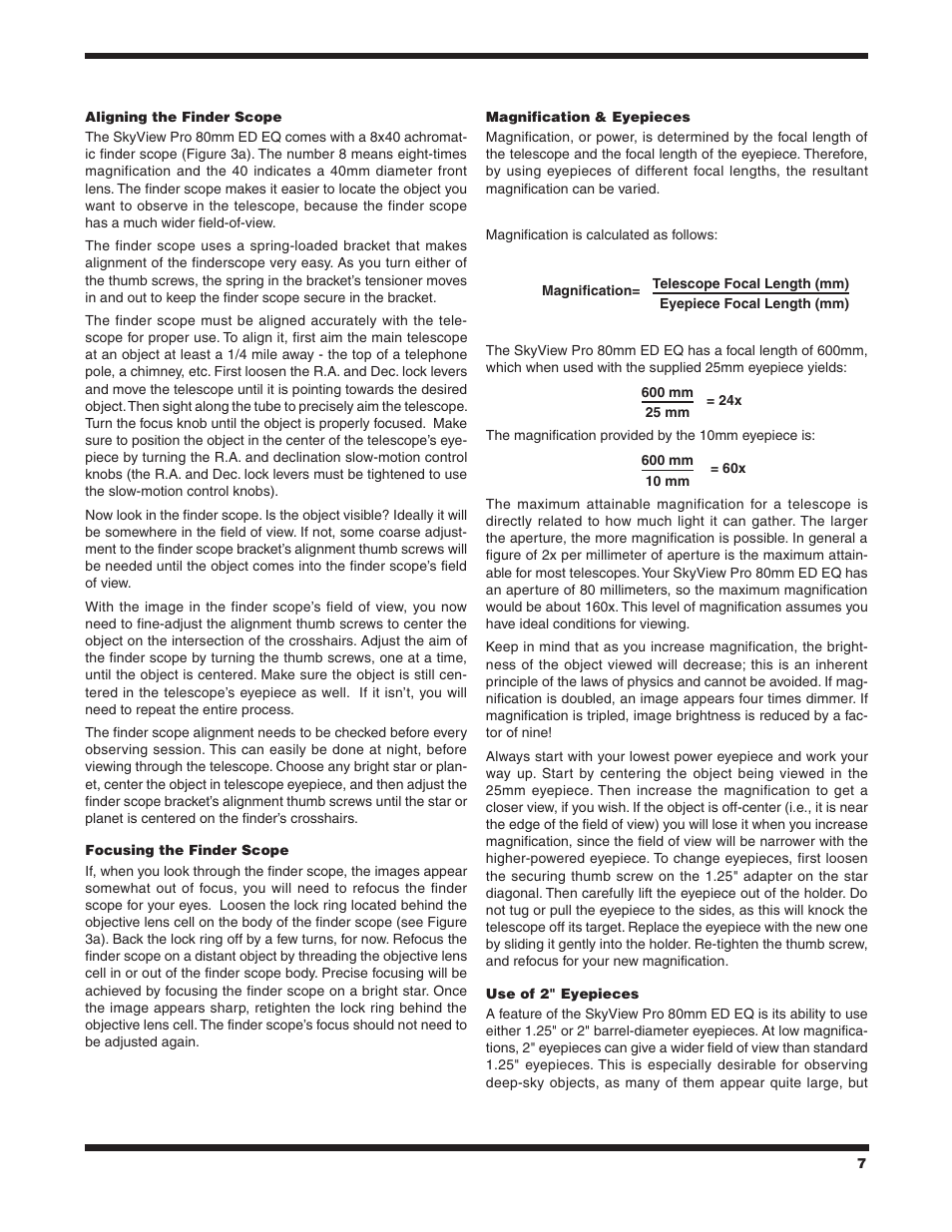 Orion SKYVIEW 9884 User Manual | Page 7 / 18