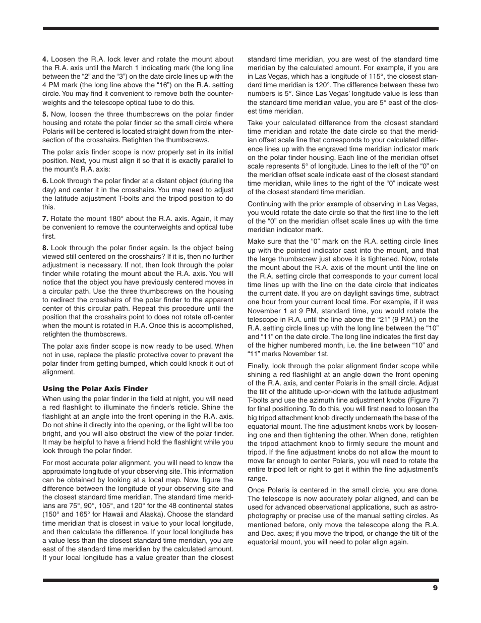 Orion ASTROVIEW 9827 User Manual | Page 9 / 18