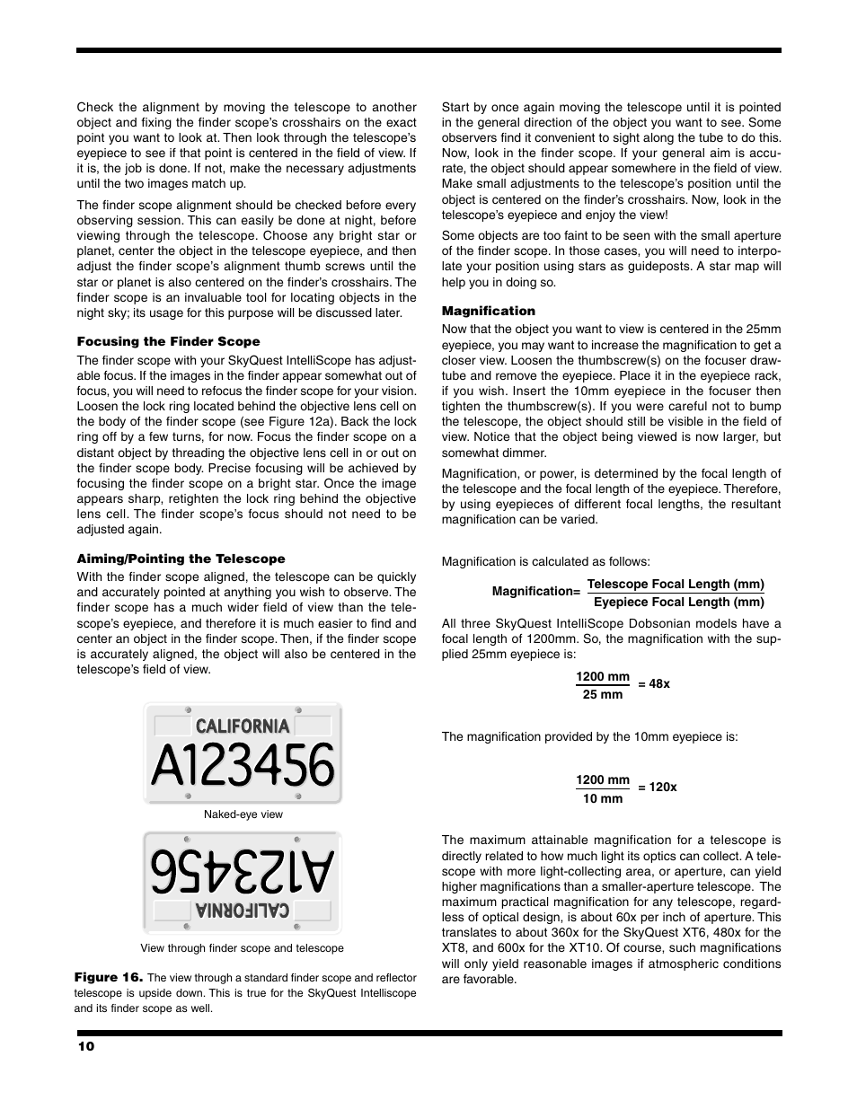 Orion XT10 User Manual | Page 10 / 20