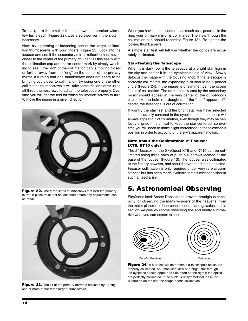 Astronomical observing | Orion XT10 User Manual | Page 14 / 20