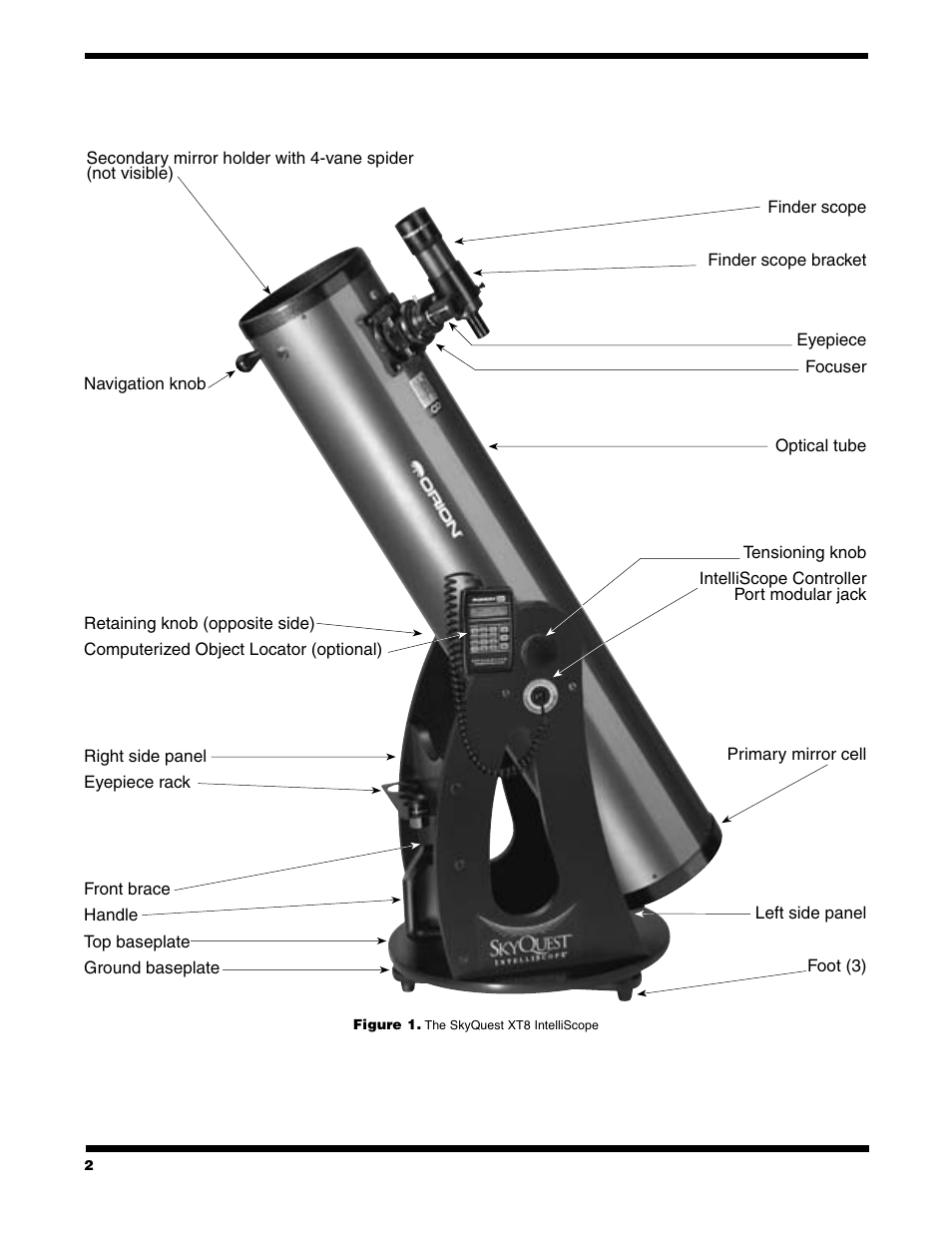 Orion XT10 User Manual | Page 2 / 20