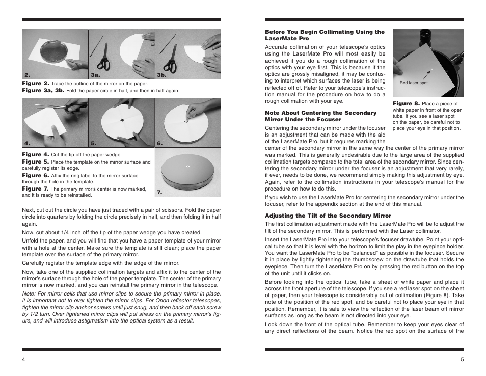 Orion LASERMATE 5684 User Manual | Page 3 / 7