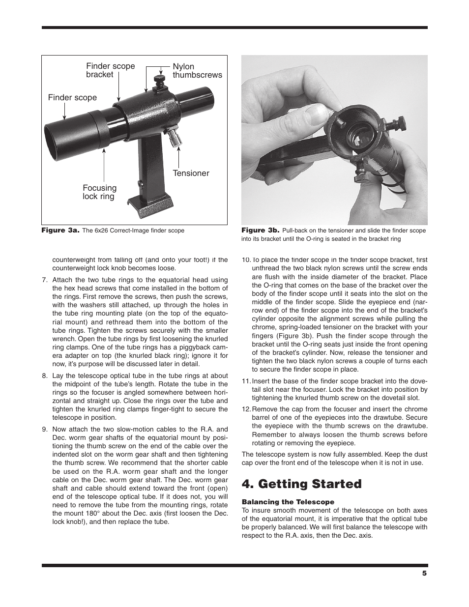 Getting started | Orion SPACEPROBE 9851 User Manual | Page 5 / 16