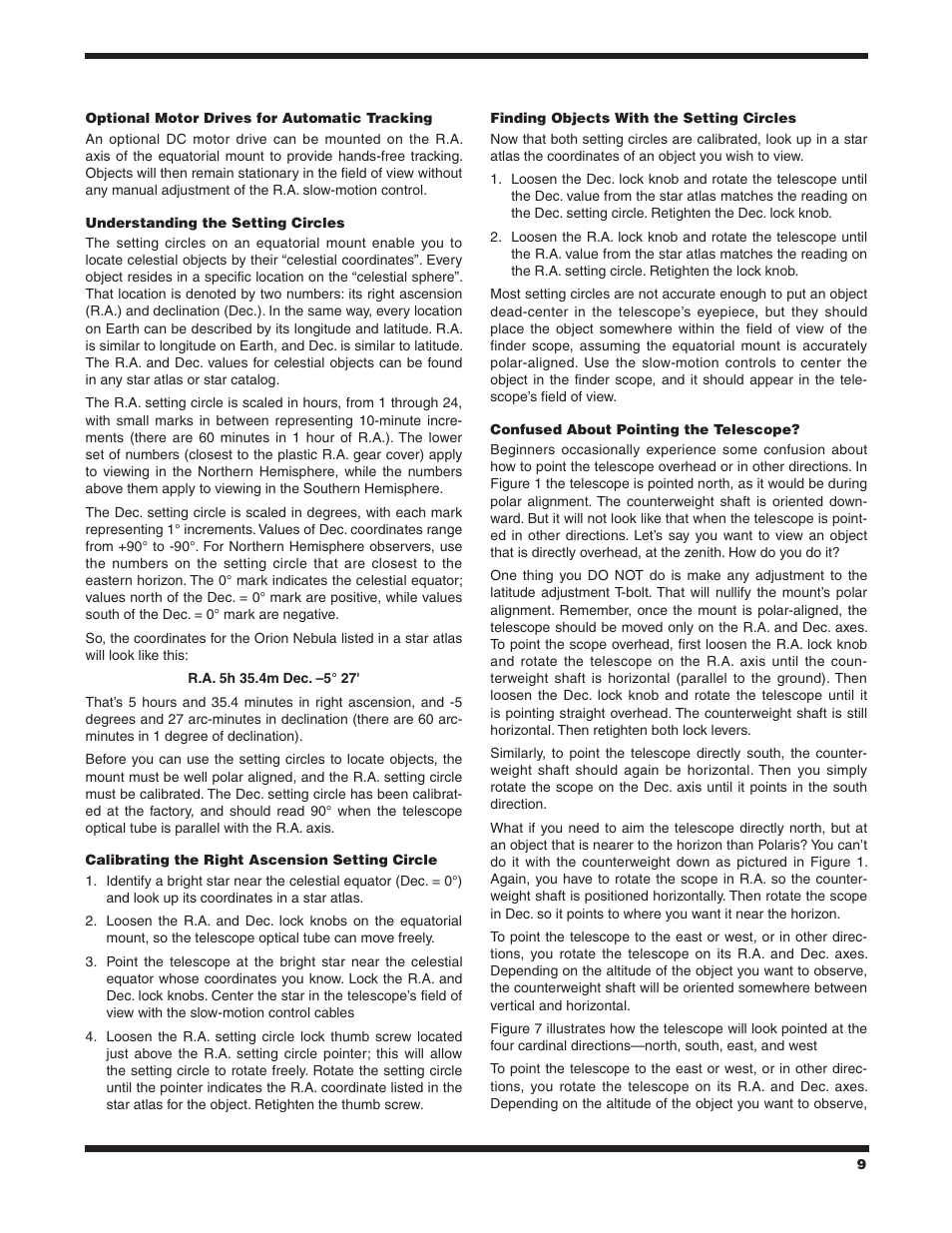 Orion SPACEPROBE 9851 User Manual | Page 9 / 16