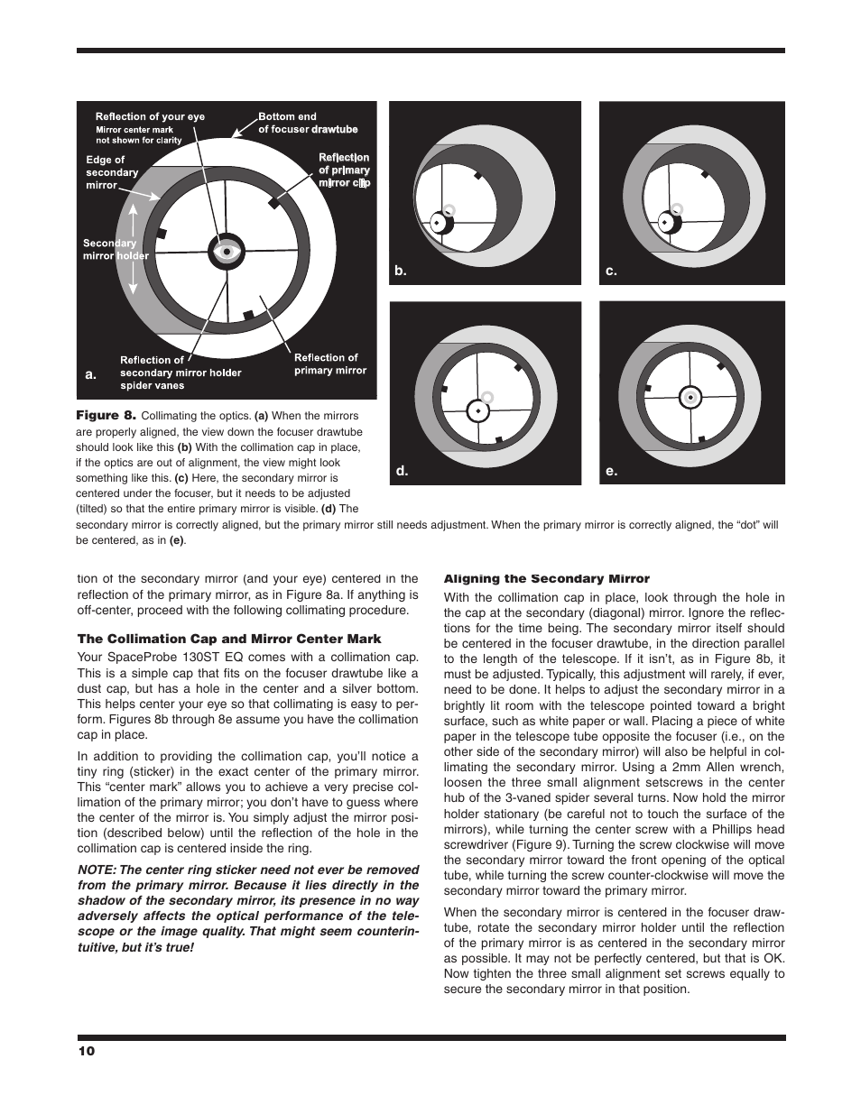 Orion SPACEPROBE 130ST EQ User Manual | Page 10 / 16