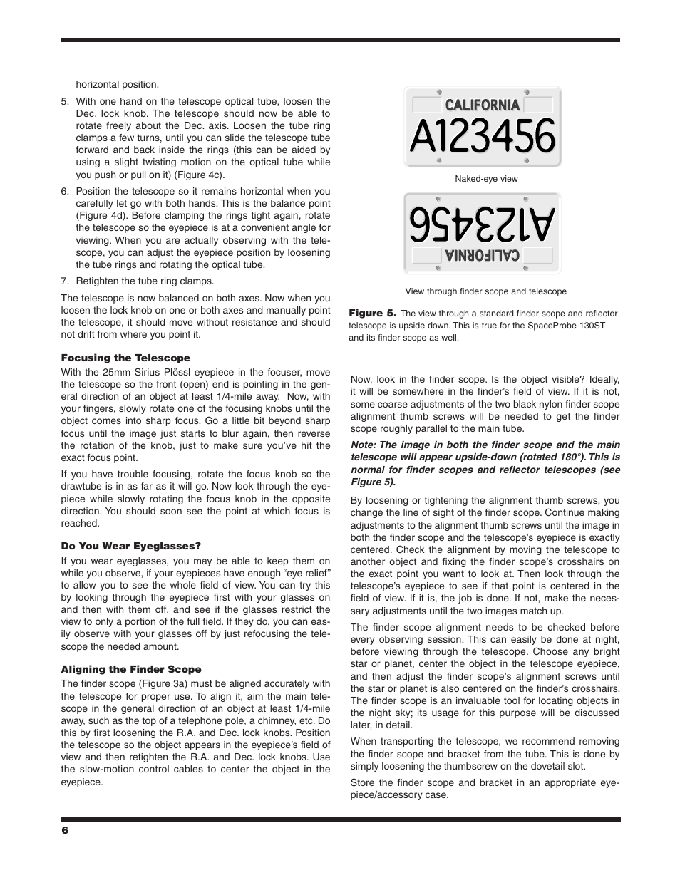 Orion SPACEPROBE 130ST EQ User Manual | Page 6 / 16