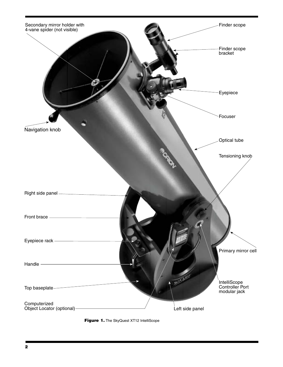 Orion XT12 User Manual | Page 2 / 20