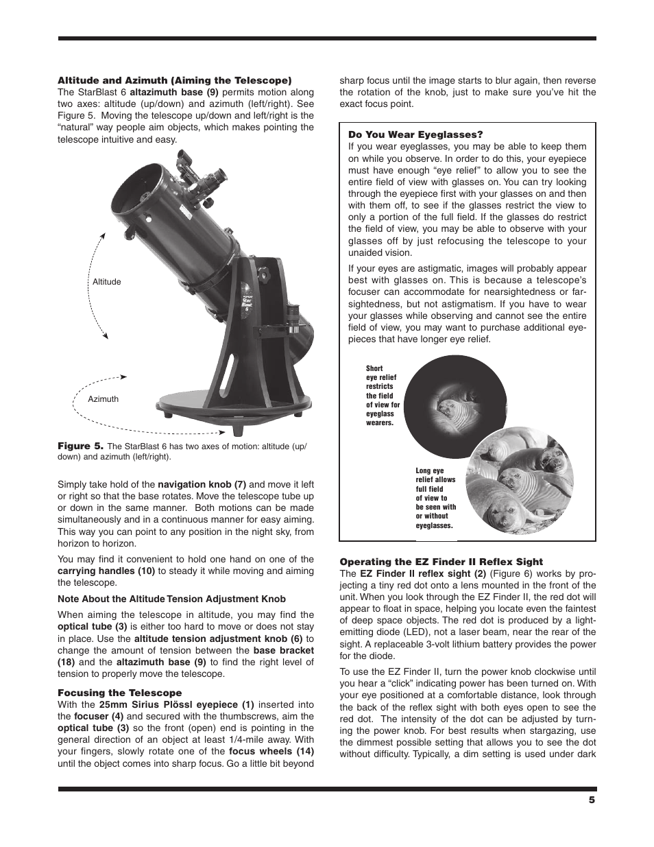 Orion STARBLAST 6 9964 User Manual | Page 5 / 12