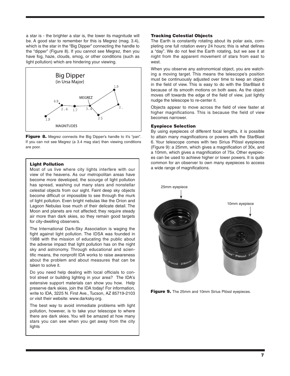 Orion STARBLAST 6 9964 User Manual | Page 7 / 12