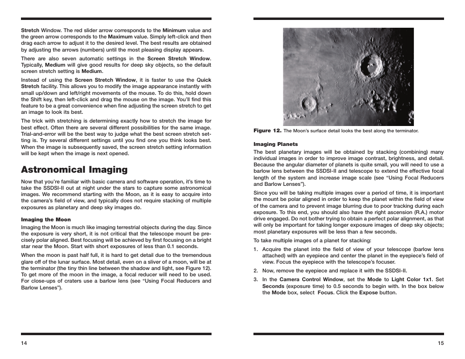 Astronomical imaging | Orion 52080 User Manual | Page 8 / 22