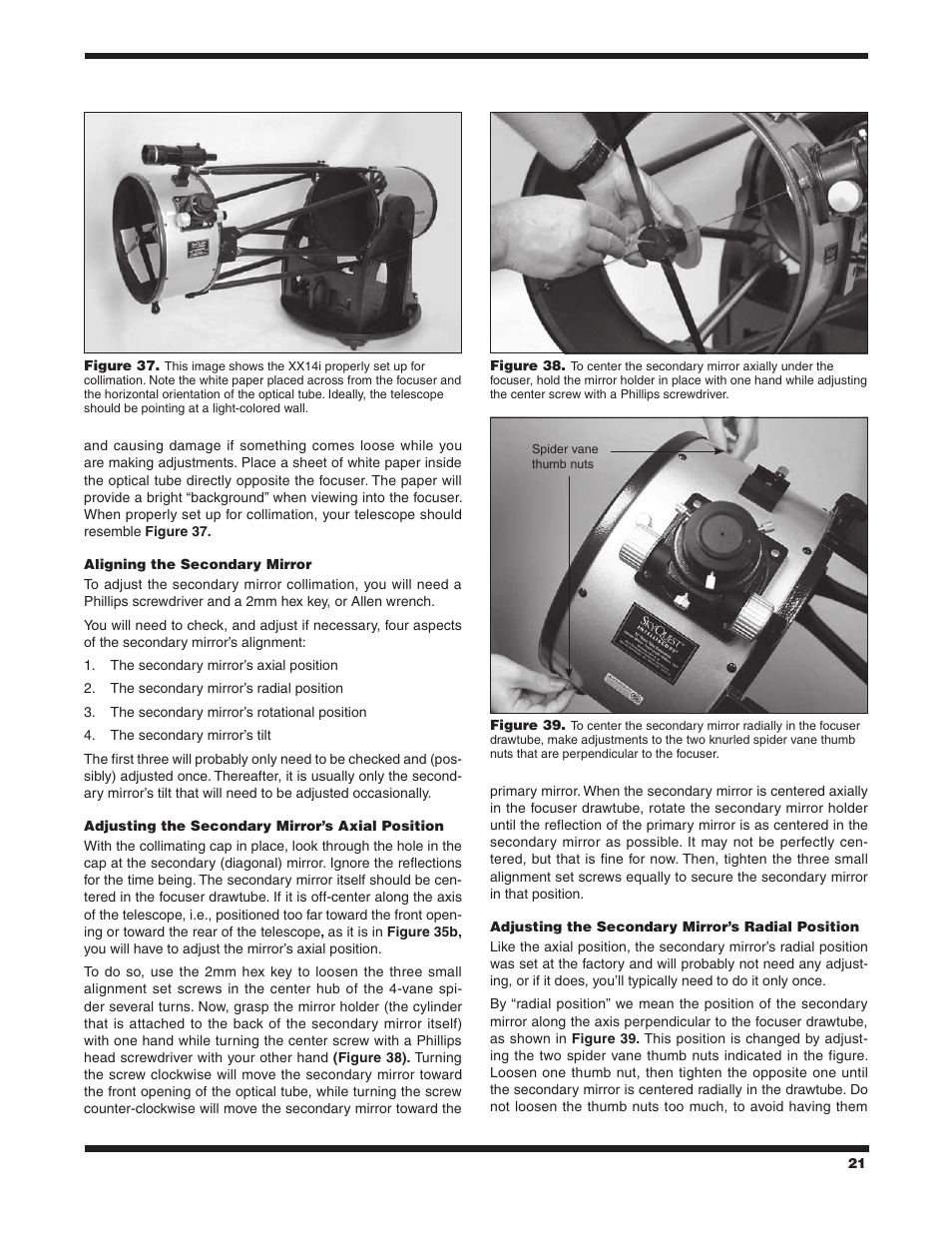 Orion SKYQUEST XX14I User Manual | Page 21 / 34