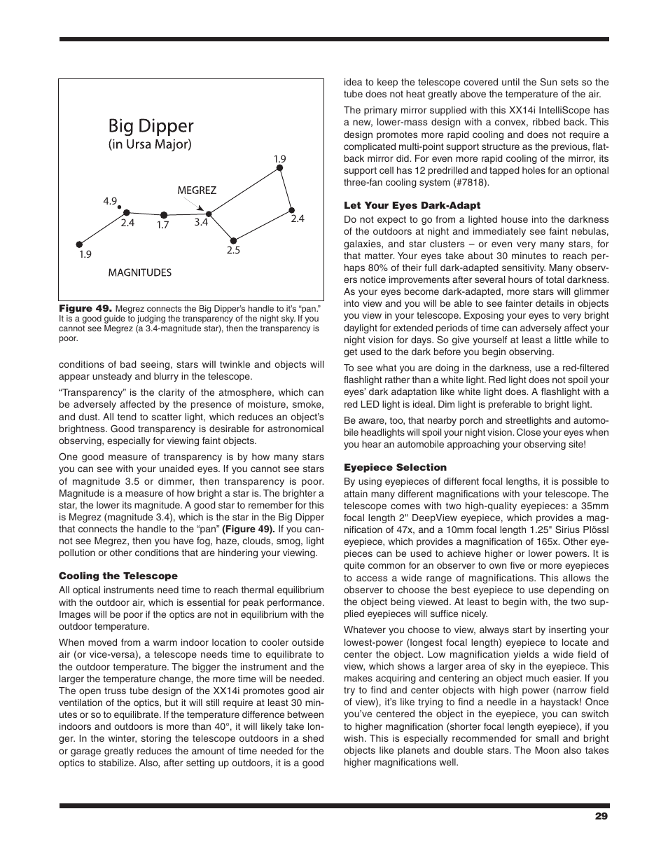 Orion SKYQUEST XX14I User Manual | Page 29 / 34