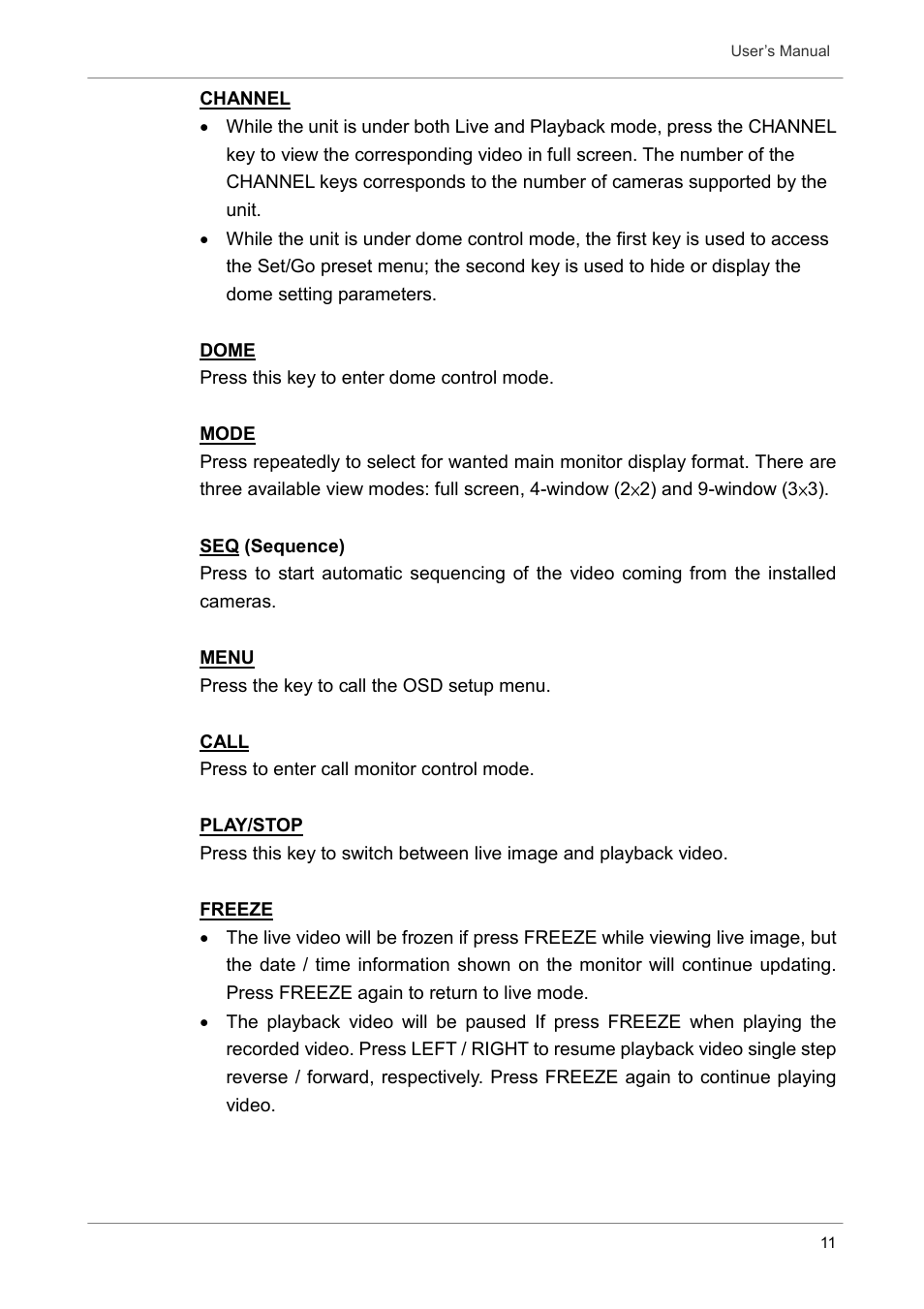 Optiview DVR User Manual | Page 16 / 45