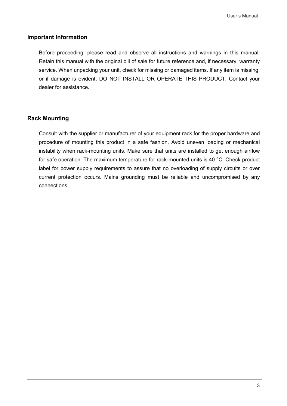 Optiview DVR User Manual | Page 4 / 45