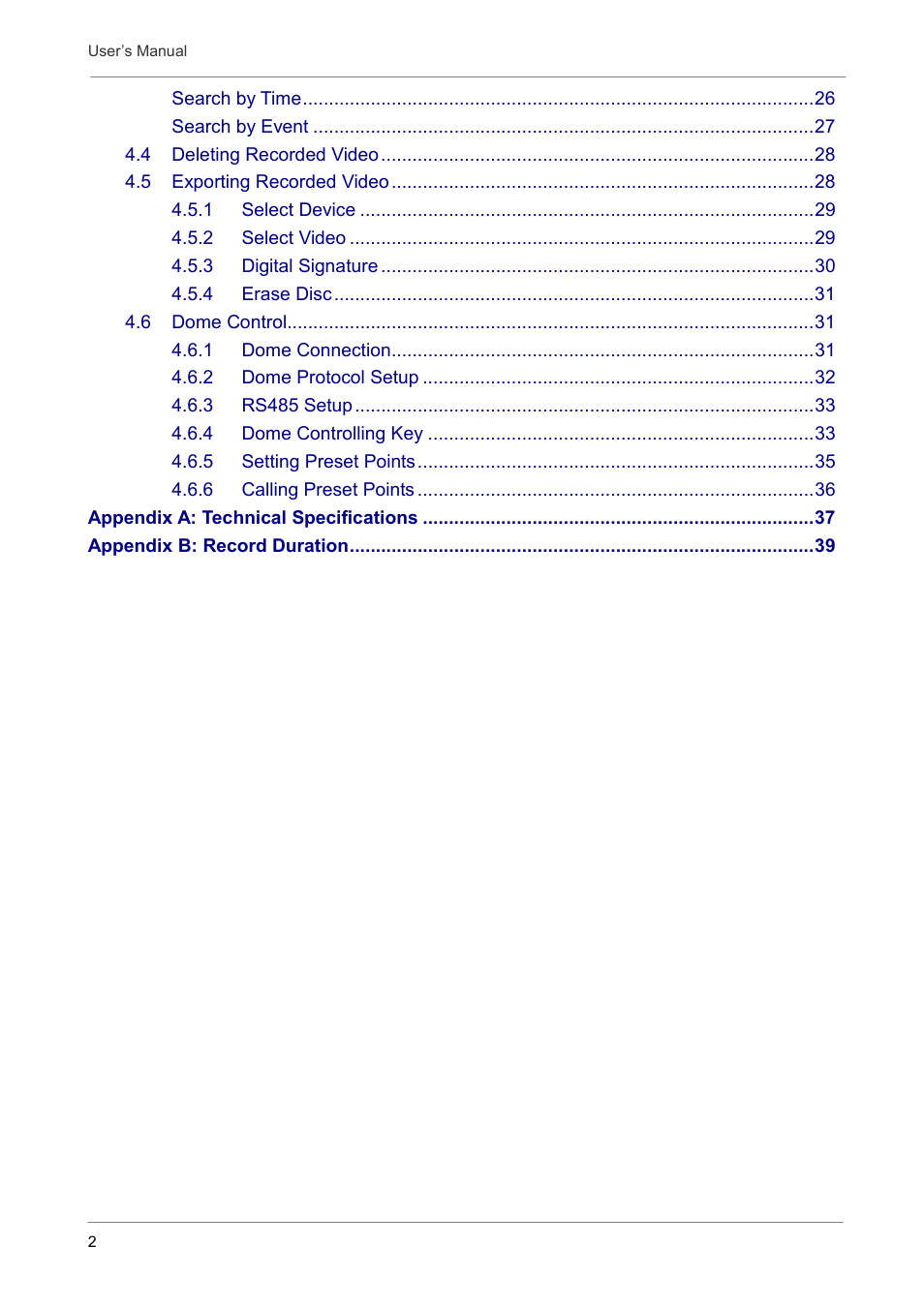 Optiview DVR User Manual | Page 7 / 45
