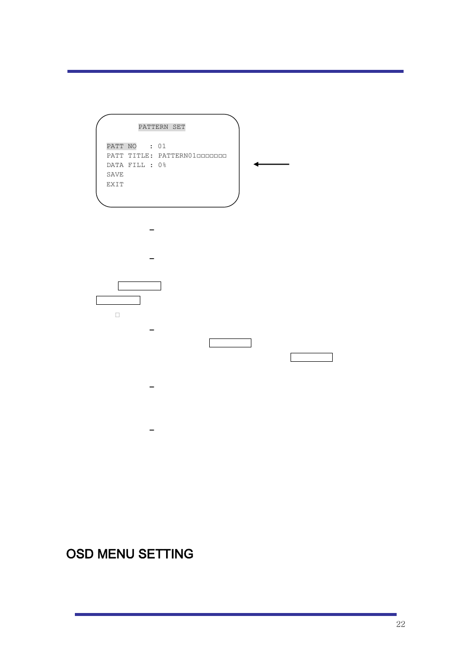 Osd menu setting, I. alarm set | Optiview Mini Speed Dome Camera User Manual | Page 22 / 31