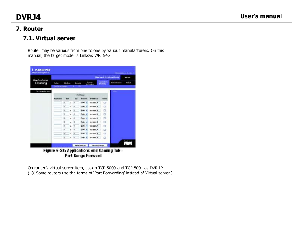 Dvrj4 | Optiview DVRJ4 User Manual | Page 38 / 44