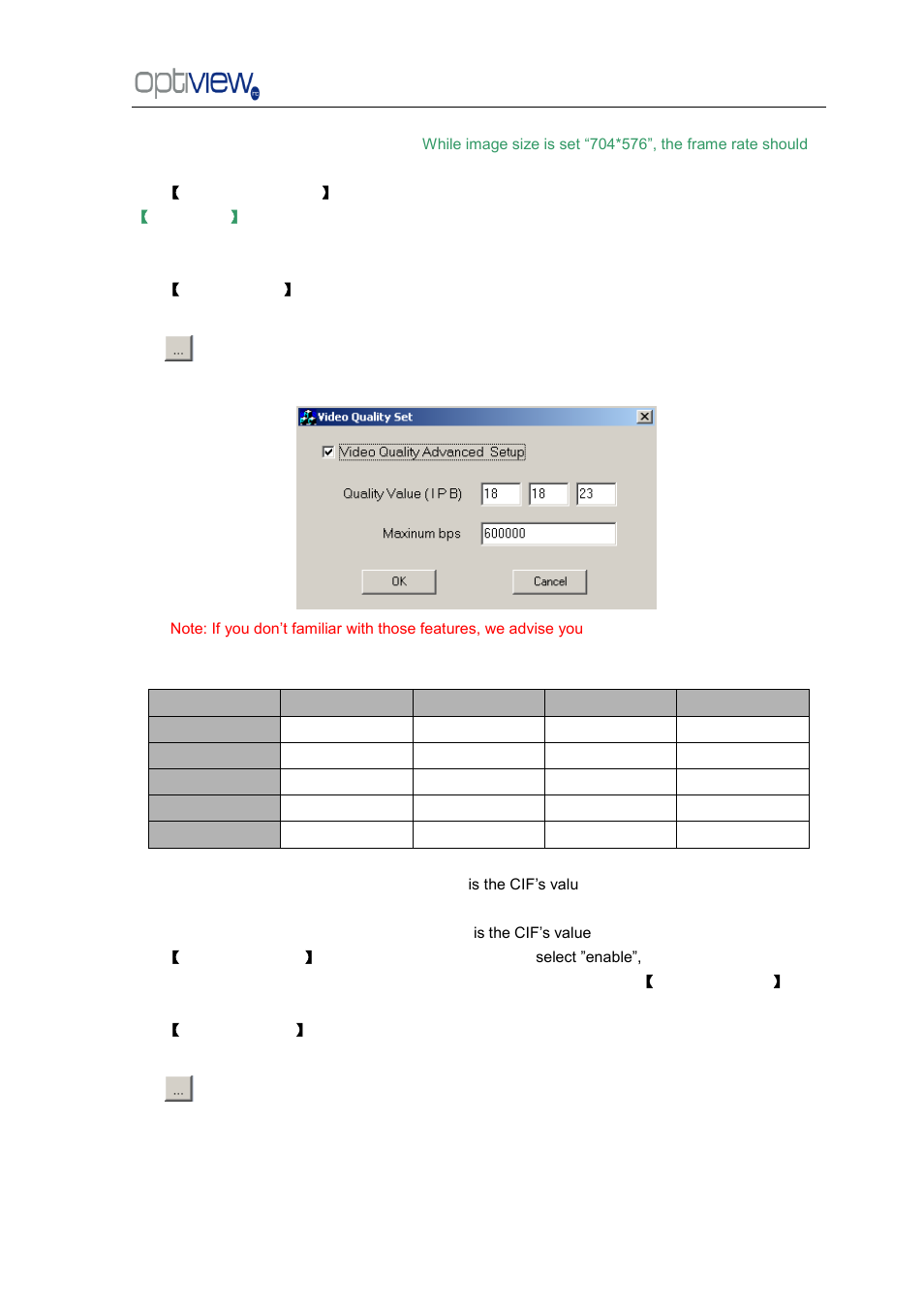 Optiview G0521 User Manual | Page 29 / 81