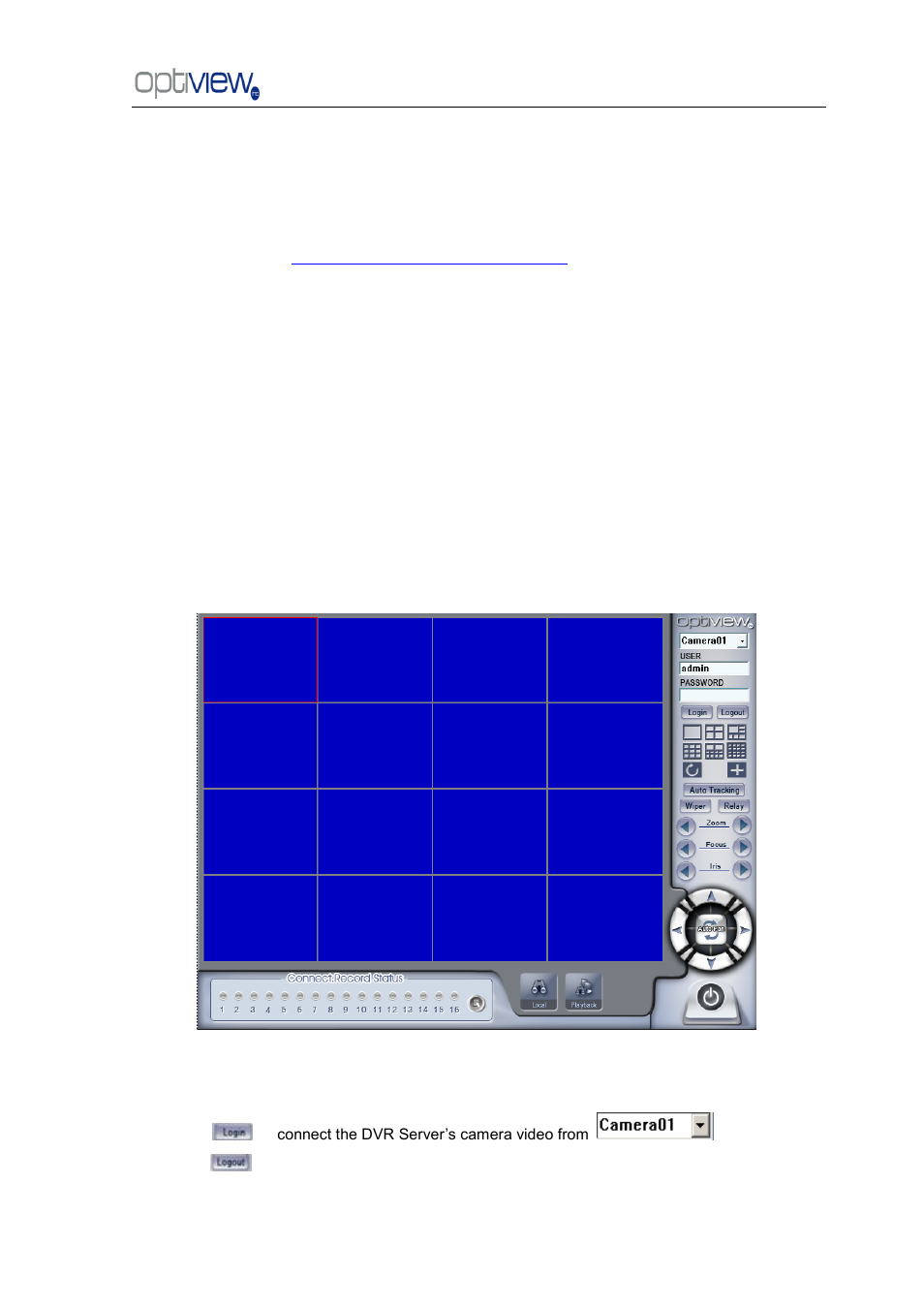 Chapter 5 internet explorer - client access | Optiview G0521 User Manual | Page 63 / 81