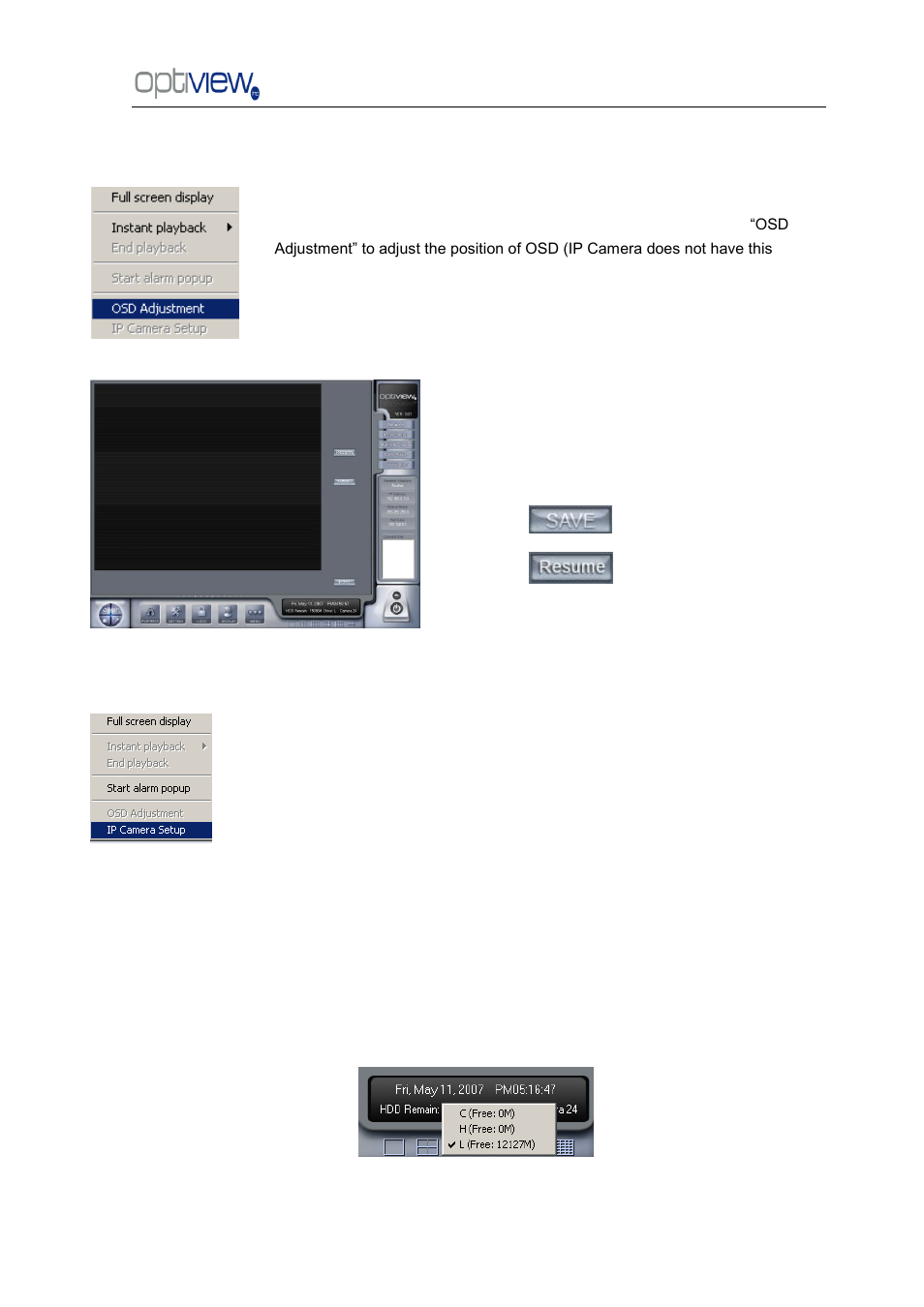 Optiview G0521 User Manual | Page 8 / 81