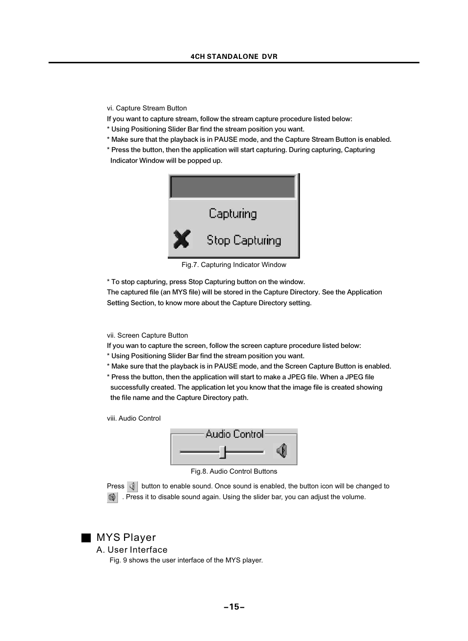 頁面 18, Mys player | Optiview 4CHs User Manual | Page 18 / 24