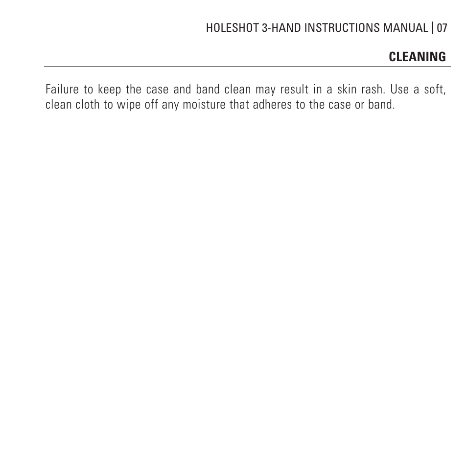 Oakley Holeshot 3 Hand User Manual | Page 8 / 99