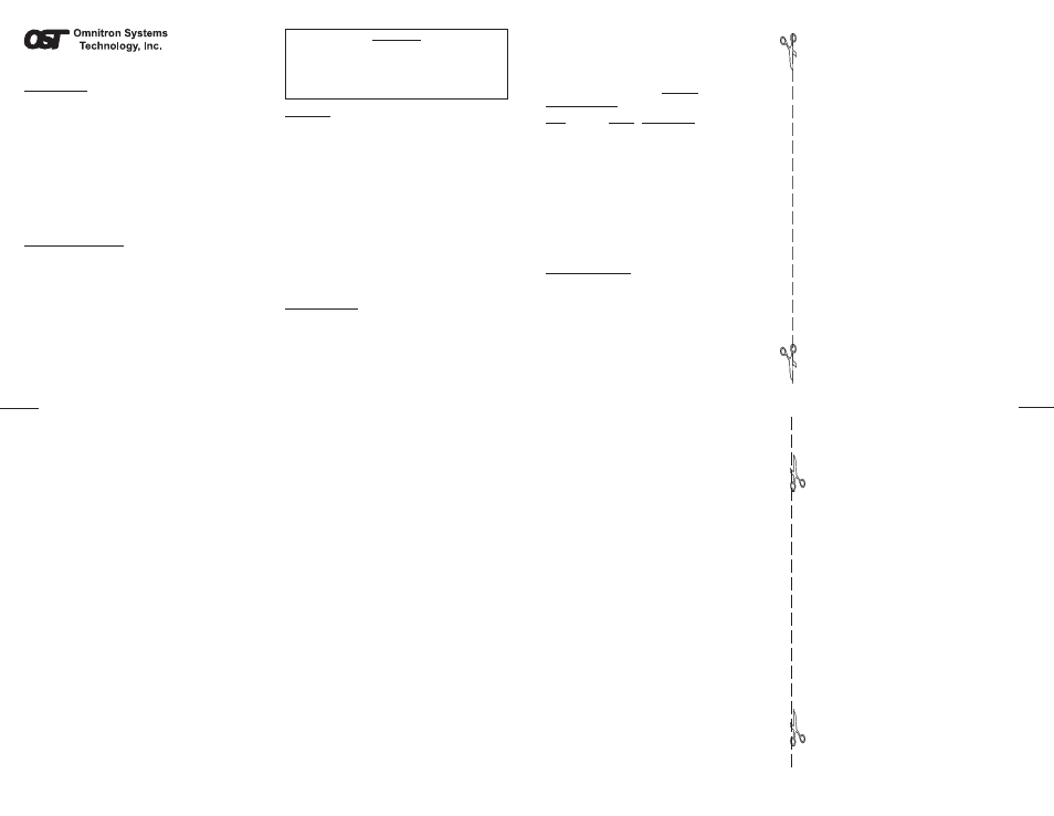 Omnitron Systems Technology FlexPoint 10T/2 User Manual | 1 page