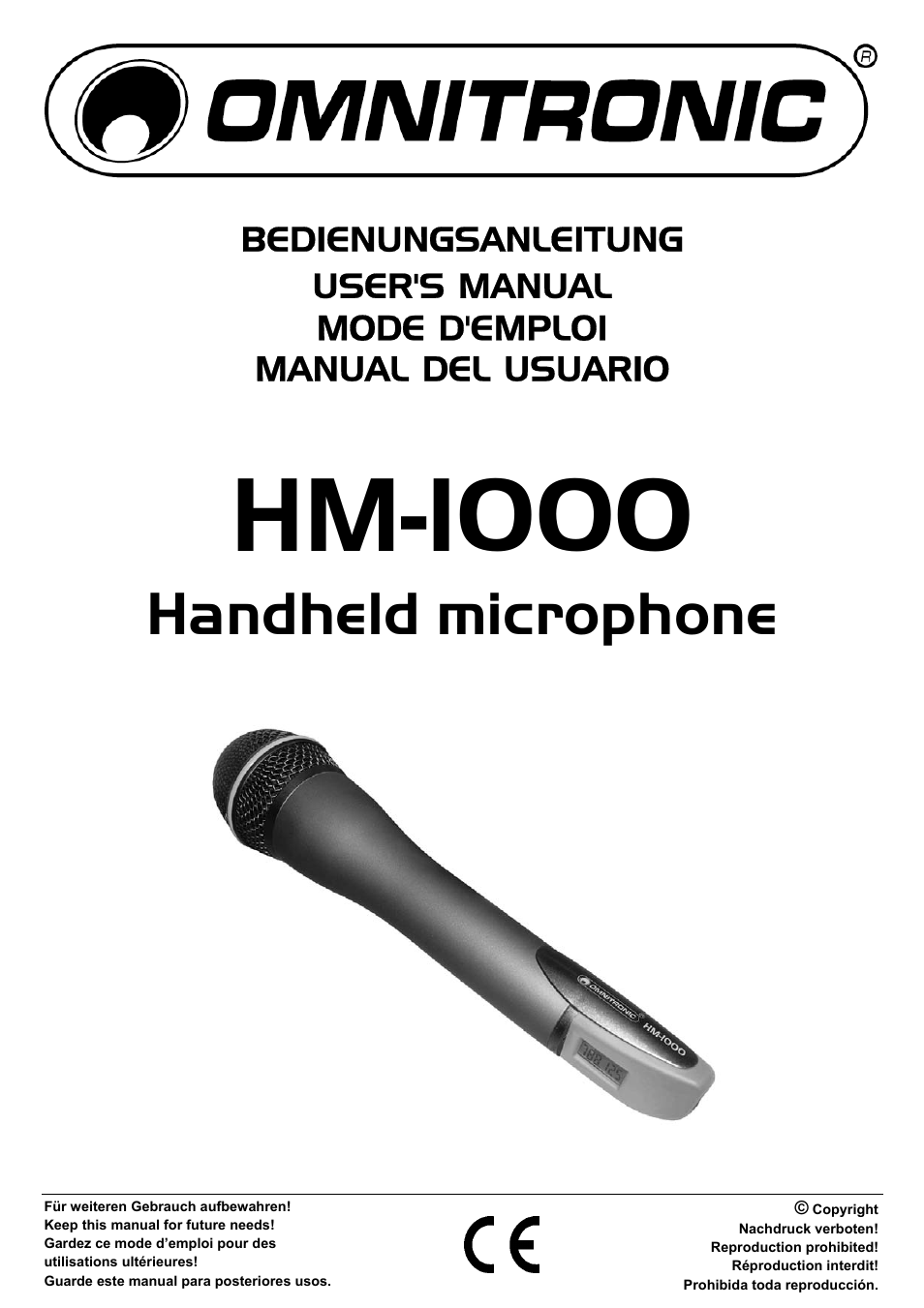 Omnitron Systems Technology HM-1000 User Manual | 21 pages