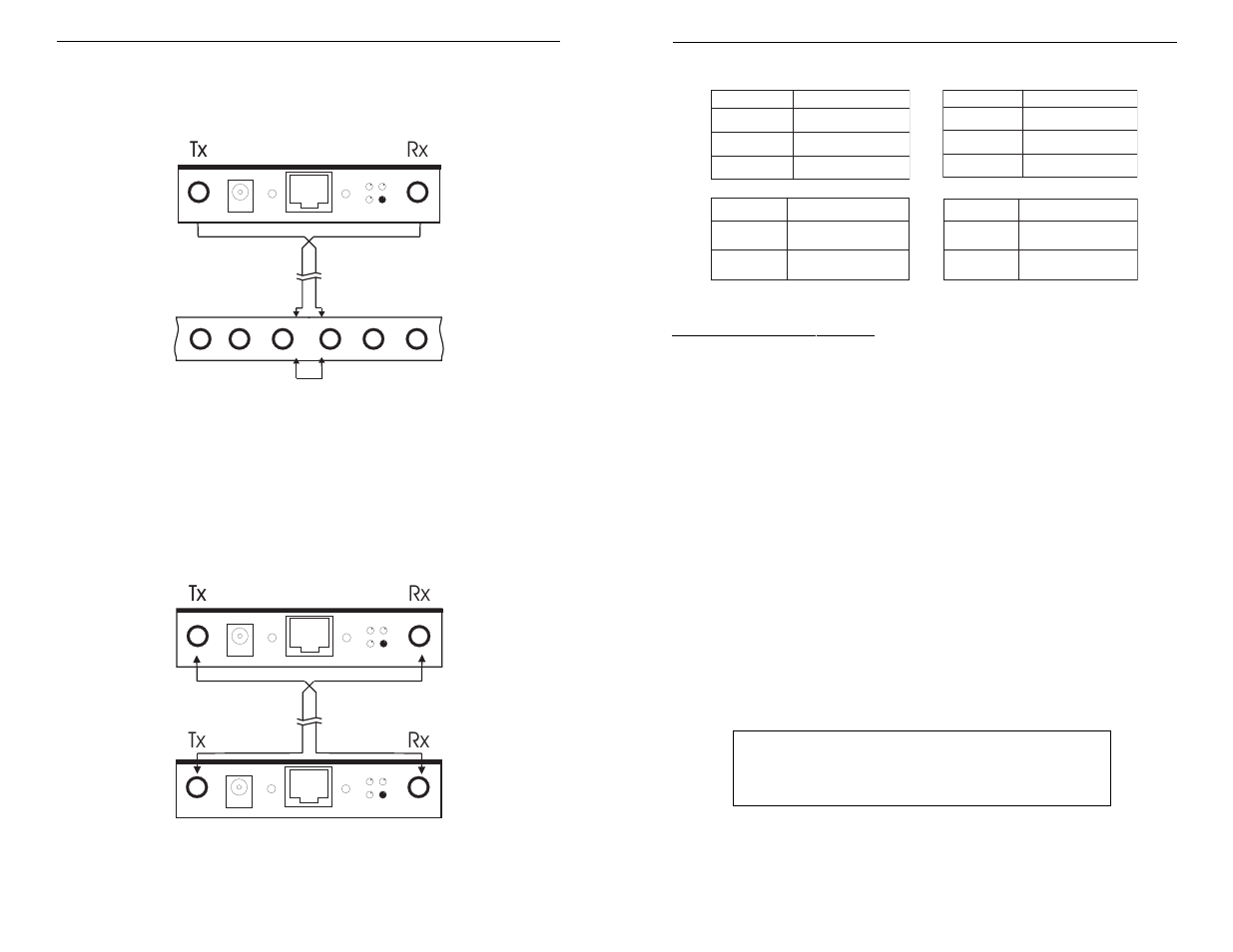 Tx rx tx rx tx tx rx, Diagnostic features, Omnitron systems technology, inc. 5 | Omnitron Systems Technology OmniRepeater 400FTD User Manual | Page 5 / 6