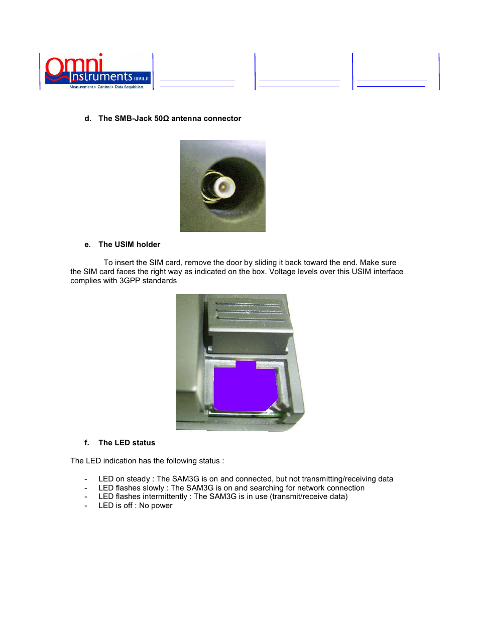 Omnitron Systems Technology SAM3G User Manual | Page 9 / 15