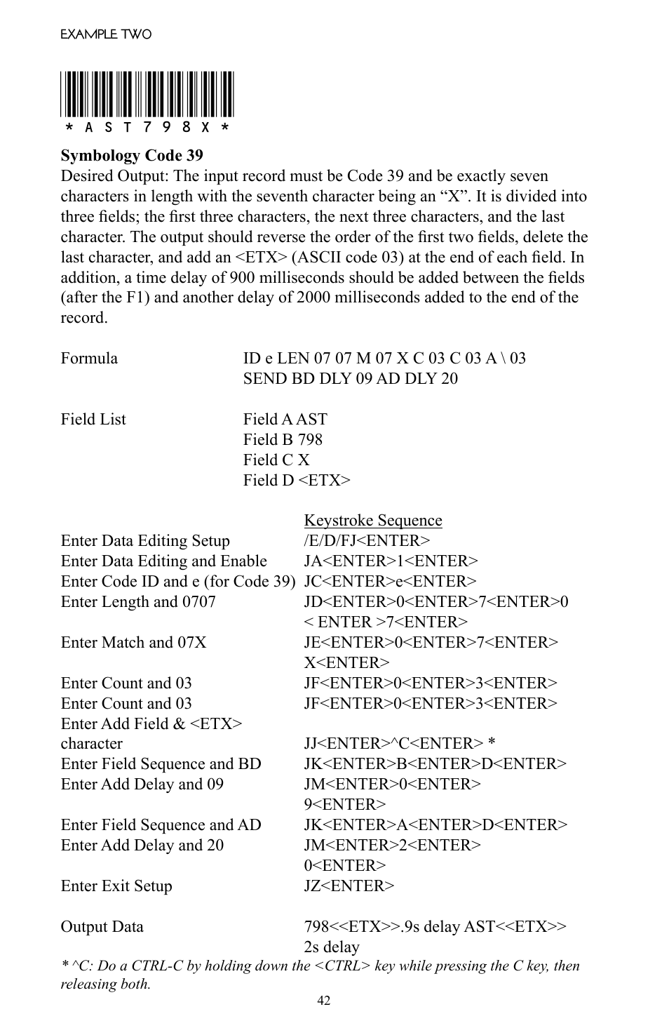 Ast798x | Omnitron Systems Technology RS-232 User Manual | Page 48 / 71