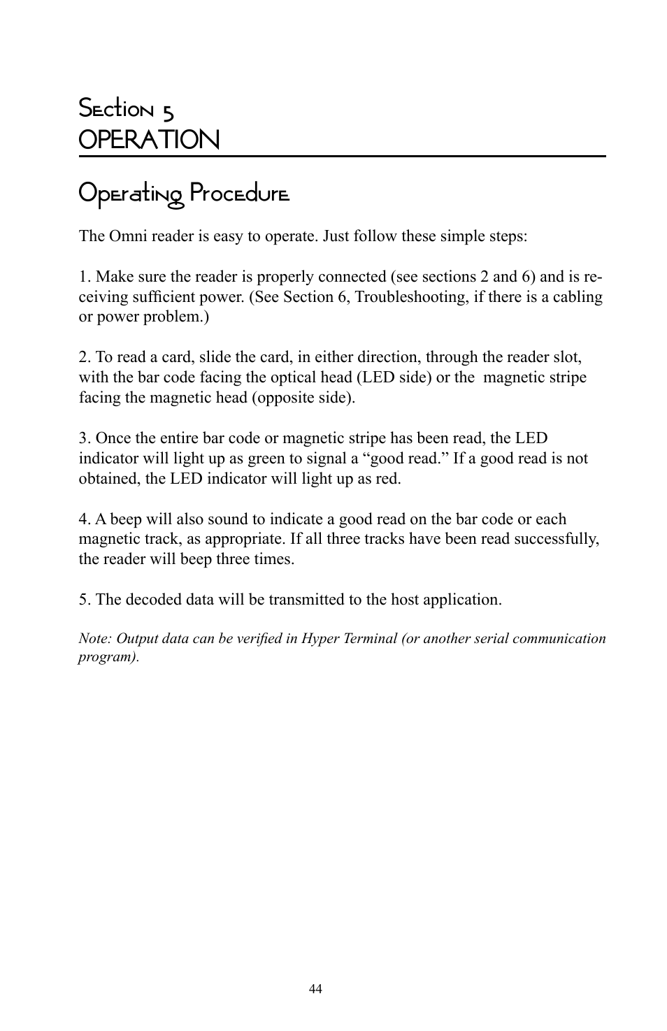 Omnitron Systems Technology RS-232 User Manual | Page 50 / 71