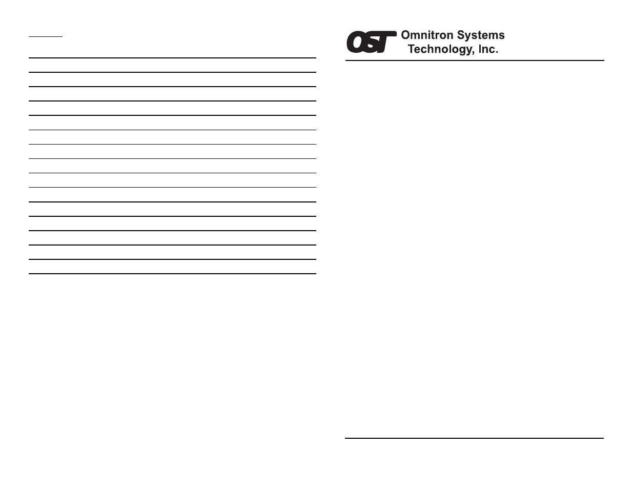 Omnitron Systems Technology OmniRepeater 400 User Manual | 4 pages