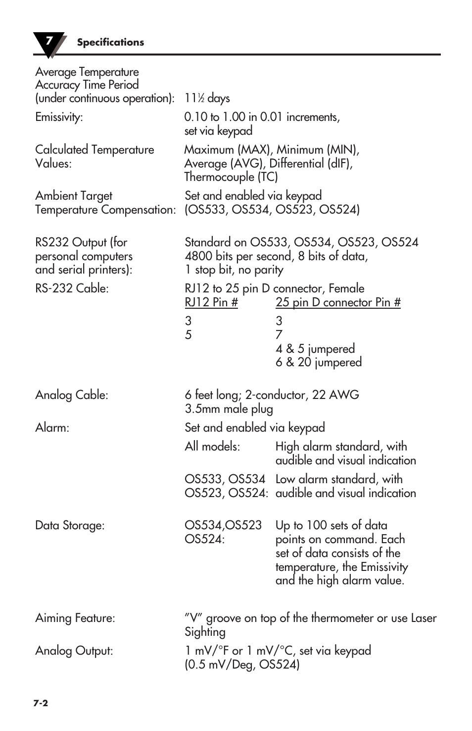 Omega Engineering OMEGASCOPE OS533 User Manual | Page 59 / 78