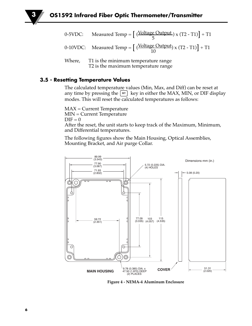 Omega Engineering OS1592 User Manual | Page 11 / 18