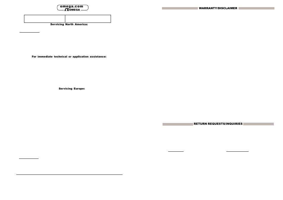 Omega Engineering TX801D RTD User Manual | Page 2 / 4