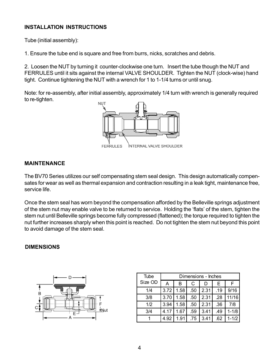 Omega Engineering BV70 User Manual | Page 4 / 6