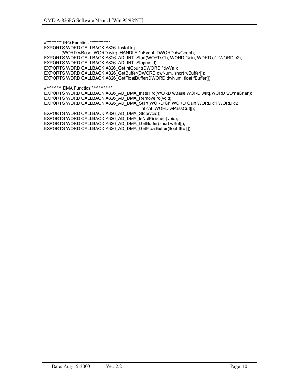 Omega Engineering OME-A826PG User Manual | Page 12 / 60