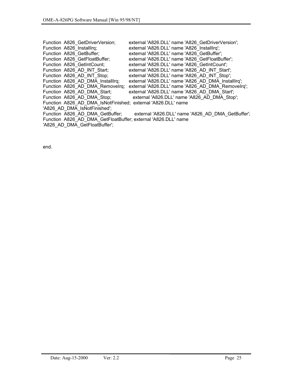 Omega Engineering OME-A826PG User Manual | Page 27 / 60