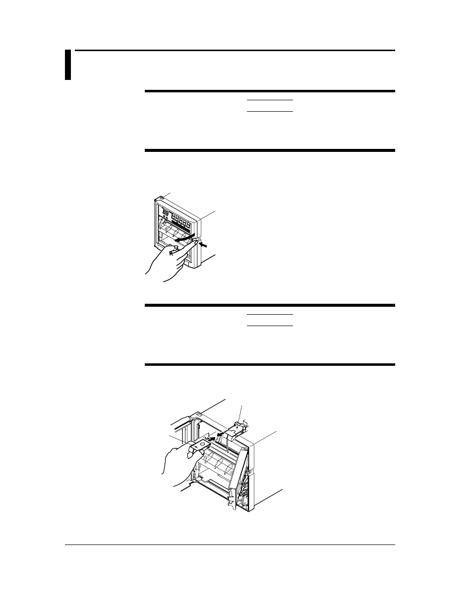 5 installing/replacing pens (pen model), Caution | Omega Engineering RD260A User Manual | Page 16 / 25