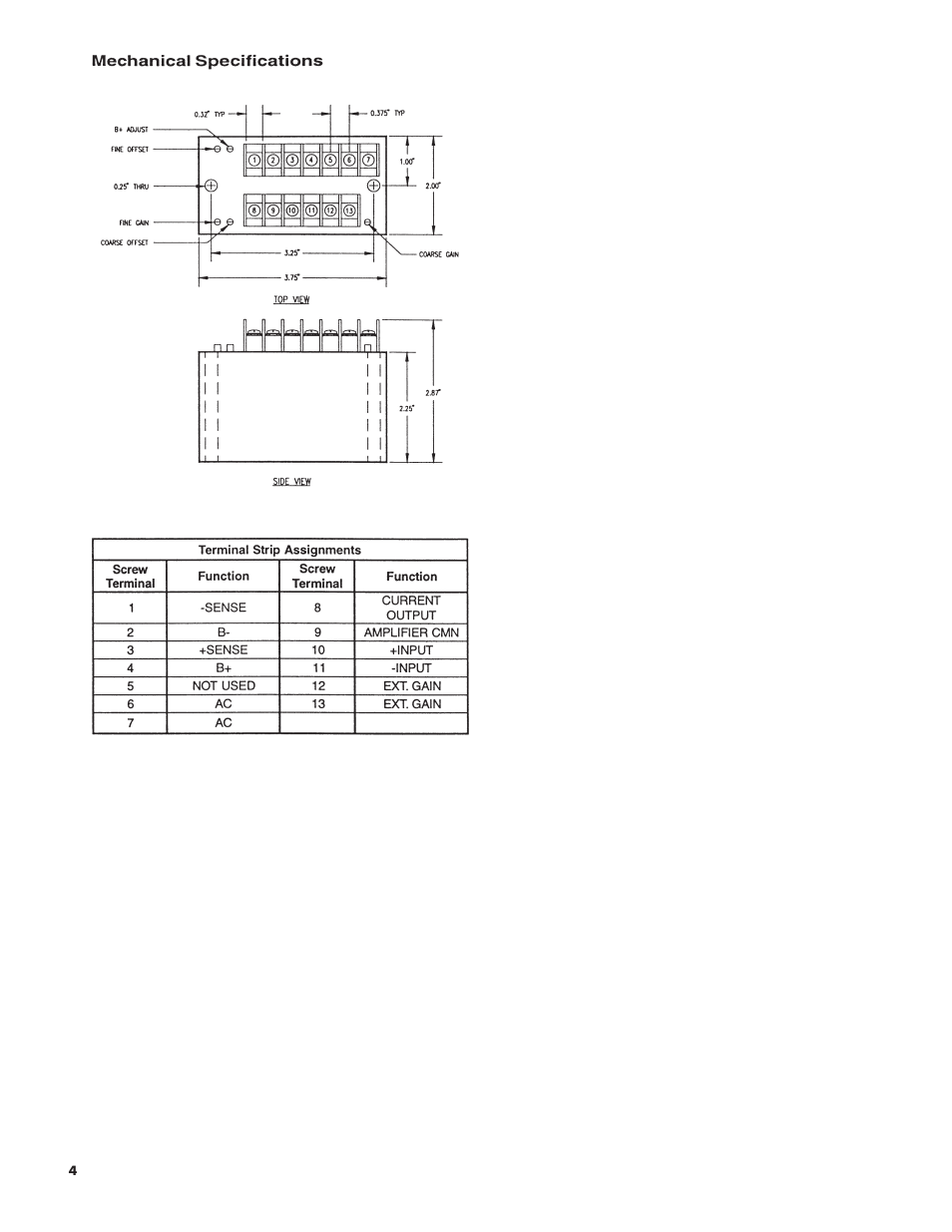 Omega Engineering BRIDGESENSOR DMD-466 User Manual | Page 6 / 8