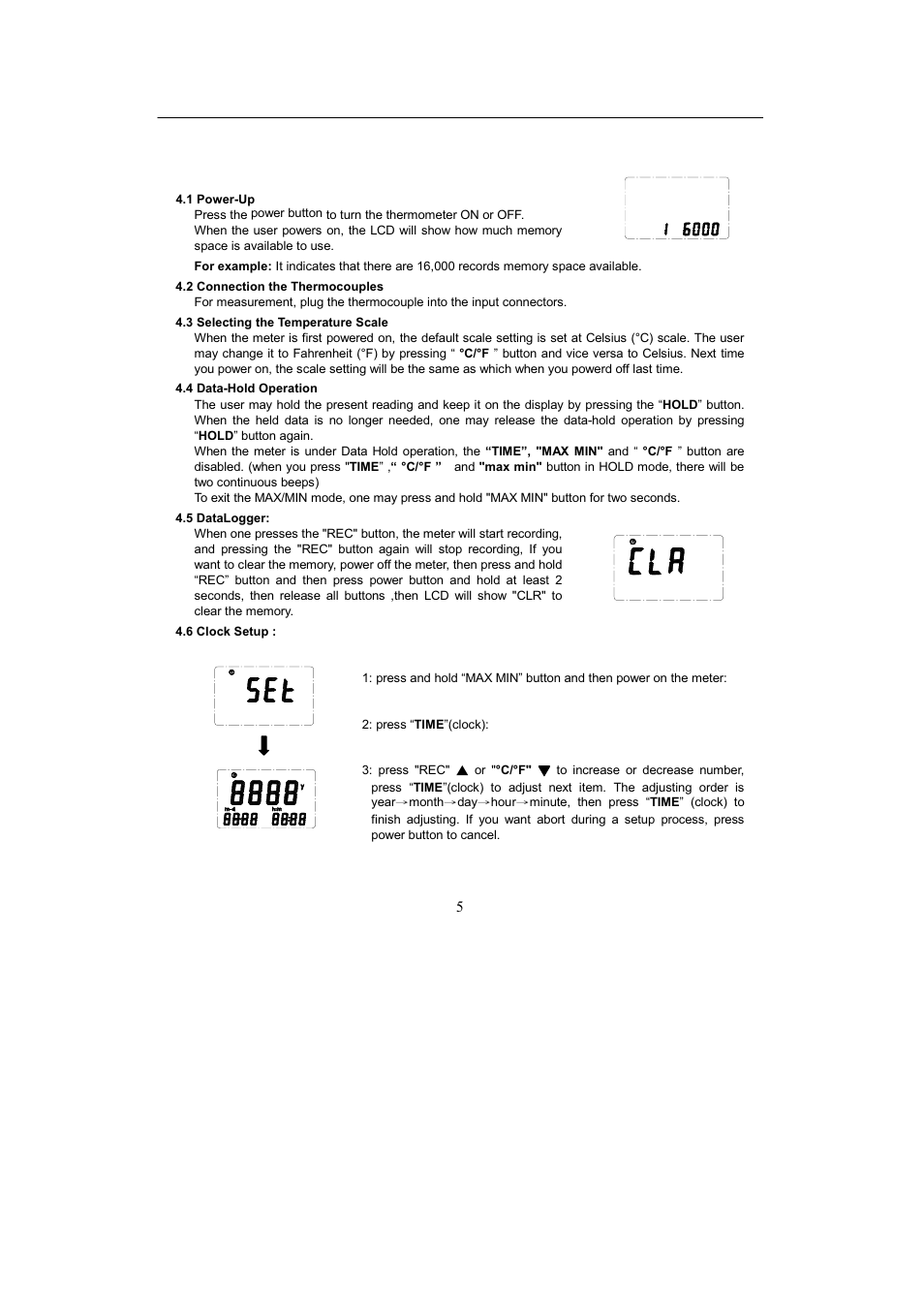 Omega Engineering HH306 User Manual | Page 6 / 13