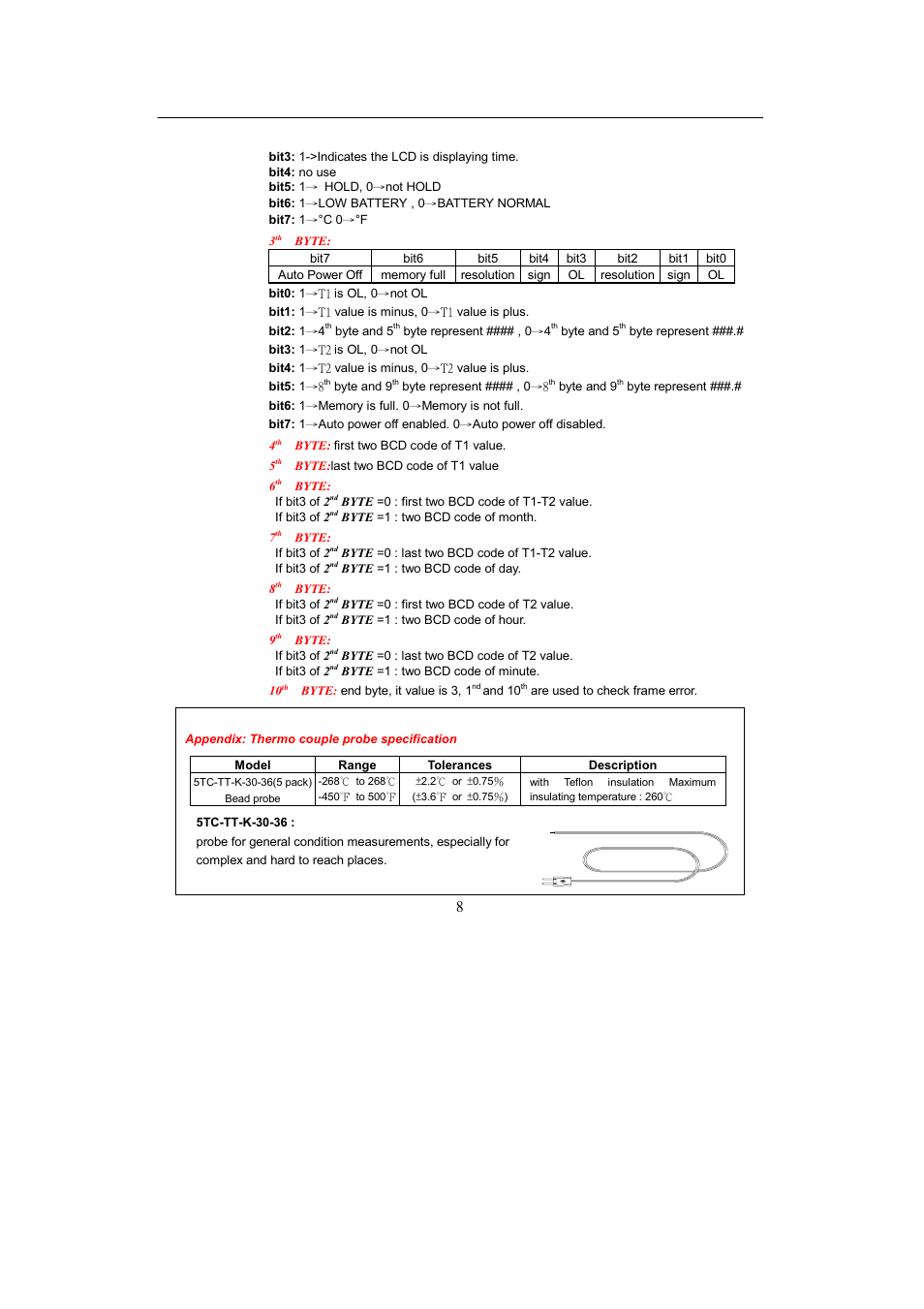 Omega Engineering HH306 User Manual | Page 9 / 13