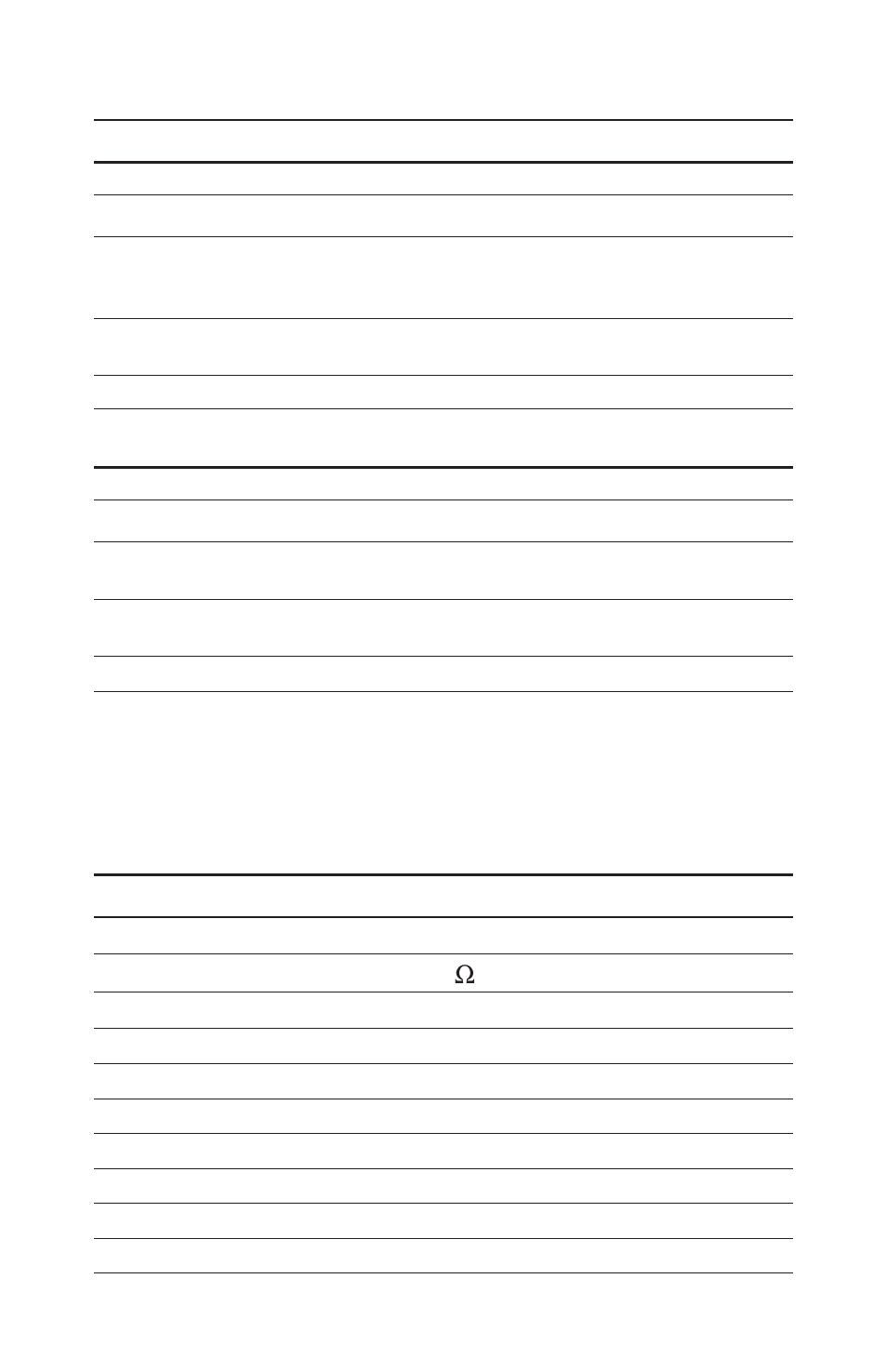 Mechanical specifications, Electronic specifications | Omega Engineering FPR 200 User Manual | Page 11 / 16